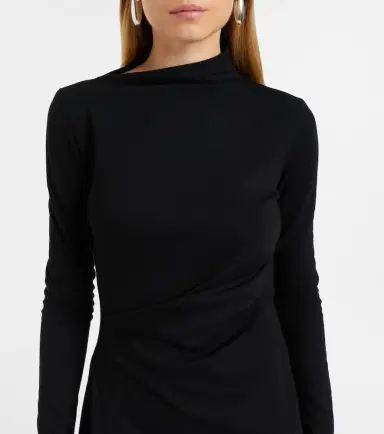 Sportmax Edile wool and cotton-blend midi dress | Thumbnail 3 Sportmax Edile wool and cotton-blend midi dress | Thumbnail 3