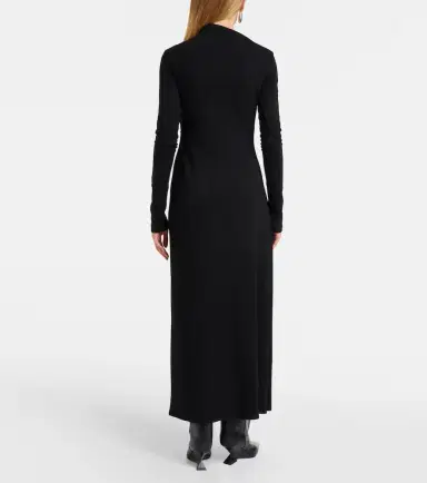 Sportmax Edile wool and cotton-blend midi dress | Thumbnail 4 Sportmax Edile wool and cotton-blend midi dress | Thumbnail 4
