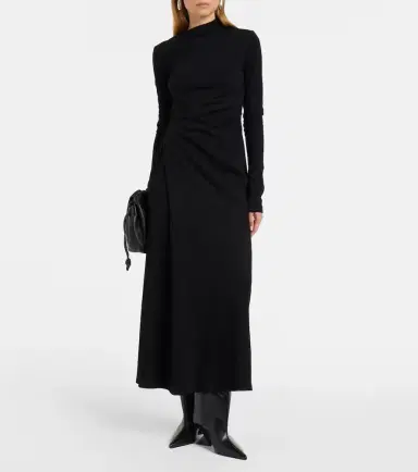Sportmax Edile wool and cotton-blend midi dress | Thumbnail 5 Sportmax Edile wool and cotton-blend midi dress | Thumbnail 5