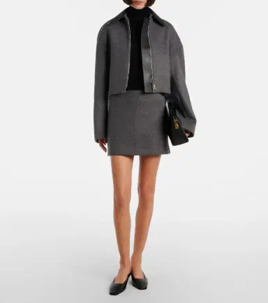 Sportmax Vacuo cropped virgin wool jacket | Thumbnail 6 Sportmax Vacuo cropped virgin wool jacket | Thumbnail 6