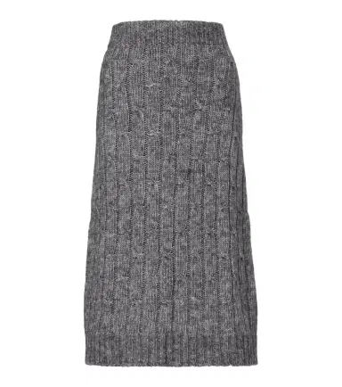 'S Max Mara Otello cotton and wool-blend midi skirt | Thumbnail 1 'S Max Mara Otello cotton and wool-blend midi skirt | Thumbnail 1