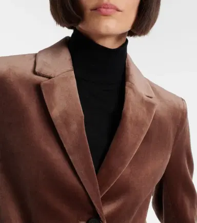 'S Max Mara Agata cotton velvet blazer | Thumbnail 2 'S Max Mara Agata cotton velvet blazer | Thumbnail 2