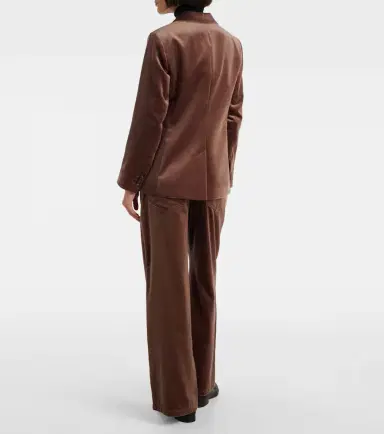 'S Max Mara Agata cotton velvet blazer | Thumbnail 3 'S Max Mara Agata cotton velvet blazer | Thumbnail 3