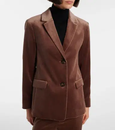 'S Max Mara Agata cotton velvet blazer | Thumbnail 5 'S Max Mara Agata cotton velvet blazer | Thumbnail 5