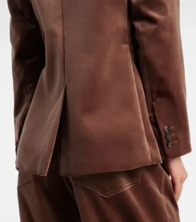 'S Max Mara Agata cotton velvet blazer | Thumbnail 6 'S Max Mara Agata cotton velvet blazer | Thumbnail 6