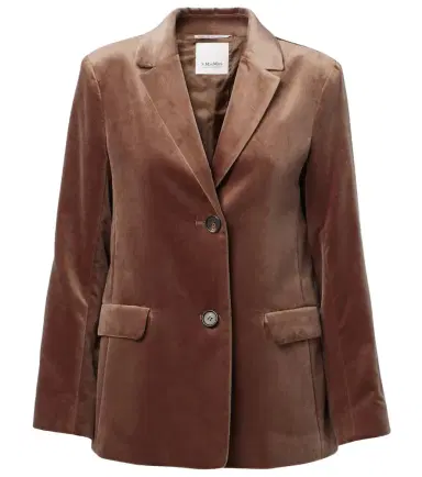 'S Max Mara Agata cotton velvet blazer | Thumbnail 1 'S Max Mara Agata cotton velvet blazer | Thumbnail 1