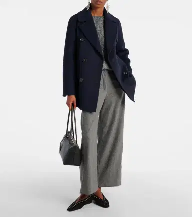 'S Max Mara Floria virgin wool wide-leg pants | Thumbnail 4 'S Max Mara Floria virgin wool wide-leg pants | Thumbnail 4