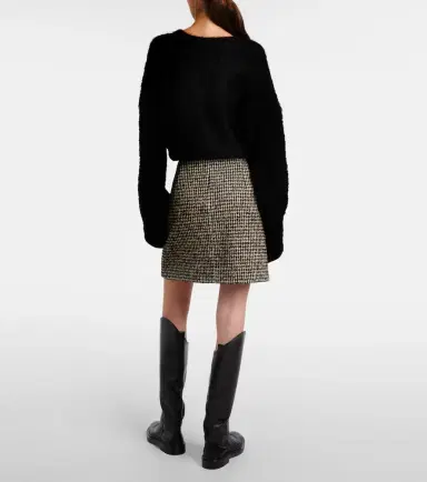 'S Max Mara Houndstooth miniskirt | Thumbnail 3 'S Max Mara Houndstooth miniskirt | Thumbnail 3