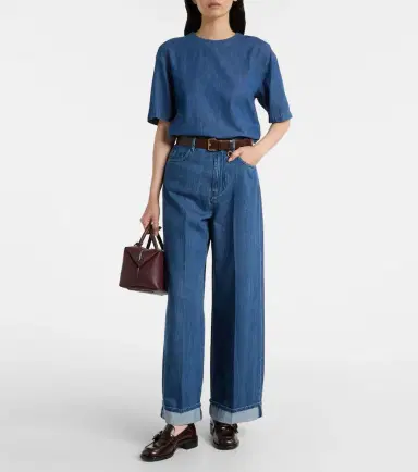 'S Max Mara Moresca denim top | Thumbnail 3 'S Max Mara Moresca denim top | Thumbnail 3