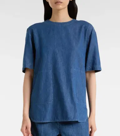 'S Max Mara Moresca denim top | Thumbnail 5 'S Max Mara Moresca denim top | Thumbnail 5