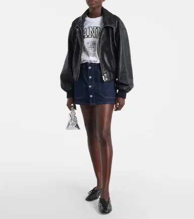 Citizens of Humanity Denim miniskirt | Thumbnail 2 Citizens of Humanity Denim miniskirt | Thumbnail 2