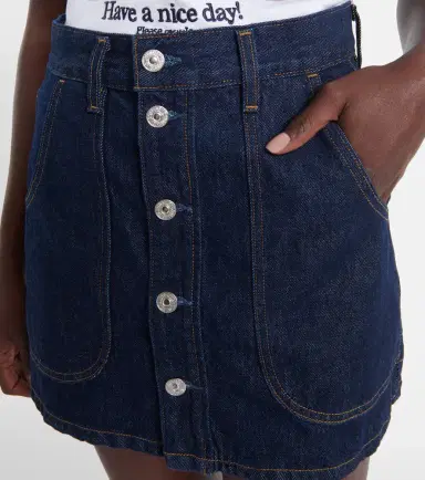 Citizens of Humanity Denim miniskirt | Thumbnail 3 Citizens of Humanity Denim miniskirt | Thumbnail 3
