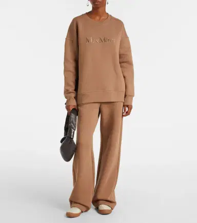 'S Max Mara Pompeo cotton-blend jersey sweatpants | Thumbnail 2 'S Max Mara Pompeo cotton-blend jersey sweatpants | Thumbnail 2