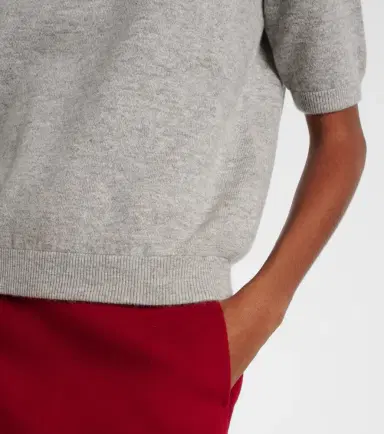 'S Max Mara 'S Max Mara Knitted wool and cashmere-blend T-shirt | Thumbnail 6 'S Max Mara 'S Max Mara Knitted wool and cashmere-blend T-shirt | Thumbnail 6