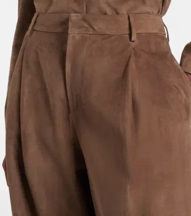 'S Max Mara Brando high-rise suede wide-leg pants | Thumbnail 6 'S Max Mara Brando high-rise suede wide-leg pants | Thumbnail 6