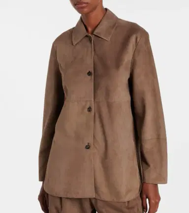 'S Max Mara Estate suede overshirt | Thumbnail 3 'S Max Mara Estate suede overshirt | Thumbnail 3