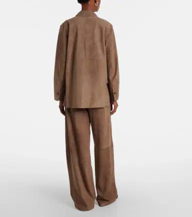 'S Max Mara Estate suede overshirt | Thumbnail 4 'S Max Mara Estate suede overshirt | Thumbnail 4