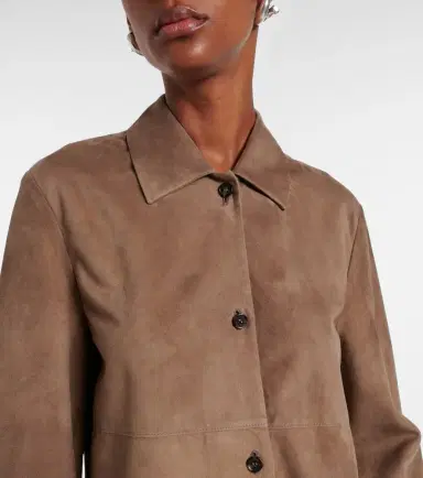 'S Max Mara Estate suede overshirt | Thumbnail 6 'S Max Mara Estate suede overshirt | Thumbnail 6