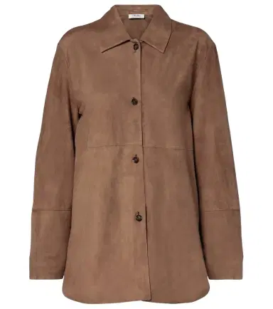 'S Max Mara Estate suede overshirt | Thumbnail 1 'S Max Mara Estate suede overshirt | Thumbnail 1