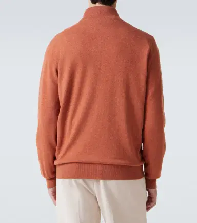 Brunello Cucinelli Cashmere half-zip sweater | Thumbnail 3 Brunello Cucinelli Cashmere half-zip sweater | Thumbnail 3