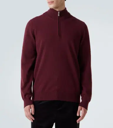 Brunello Cucinelli Cashmere half-zip sweater | Thumbnail 4 Brunello Cucinelli Cashmere half-zip sweater | Thumbnail 4