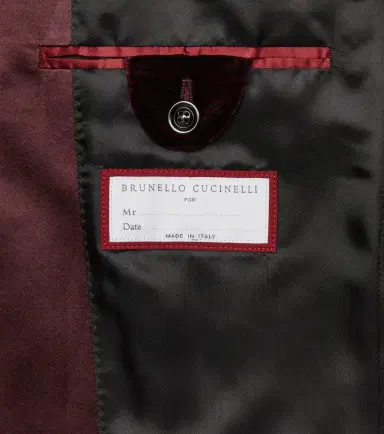 Brunello Cucinelli Cotton velvet blazer | Thumbnail 2 Brunello Cucinelli Cotton velvet blazer | Thumbnail 2