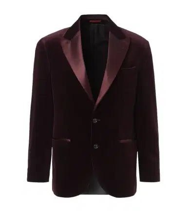 Brunello Cucinelli Cotton velvet blazer | Thumbnail 1 Brunello Cucinelli Cotton velvet blazer | Thumbnail 1