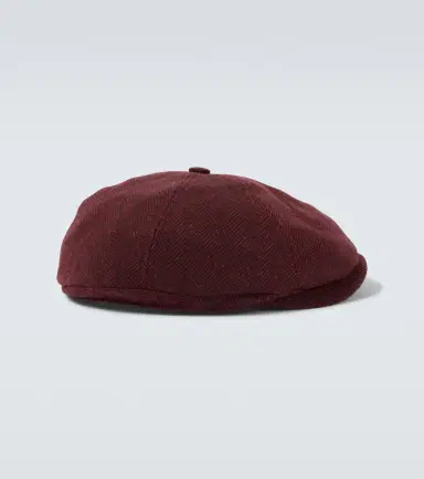 Brunello Cucinelli Wool and cashmere newsboy cap | Thumbnail 2 Brunello Cucinelli Wool and cashmere newsboy cap | Thumbnail 2