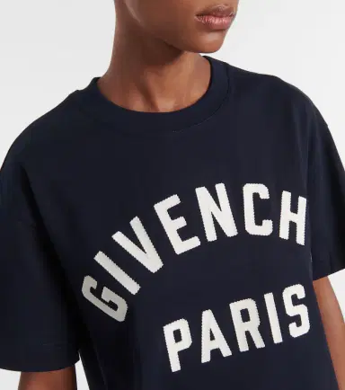 Givenchy Paris logo cotton jersey T-shirt | Thumbnail 4 Givenchy Paris logo cotton jersey T-shirt | Thumbnail 4