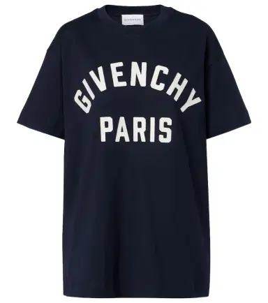 Givenchy Paris logo cotton jersey T-shirt | Thumbnail 1 Givenchy Paris logo cotton jersey T-shirt | Thumbnail 1