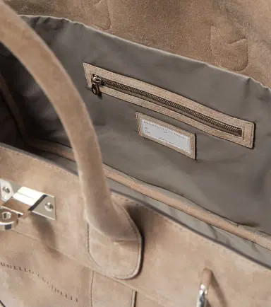 Brunello Cucinelli Suede duffel bag | Thumbnail 3 Brunello Cucinelli Suede duffel bag | Thumbnail 3