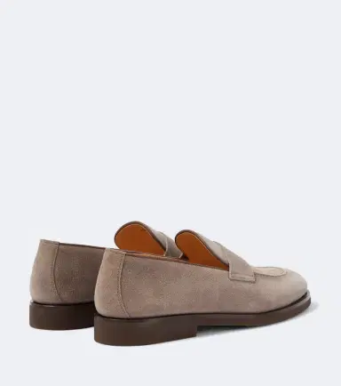 Brunello Cucinelli Suede penny loafers | Thumbnail 5 Brunello Cucinelli Suede penny loafers | Thumbnail 5