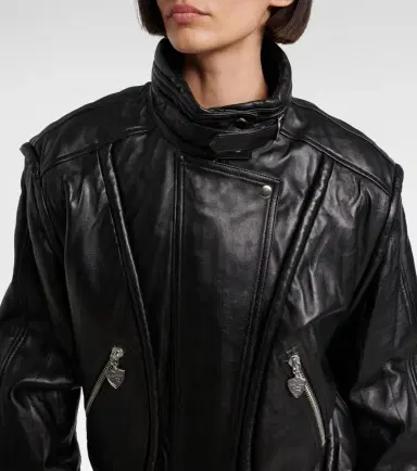 Isabel Marant Leather jacket | Thumbnail 4 Isabel Marant Leather jacket | Thumbnail 4