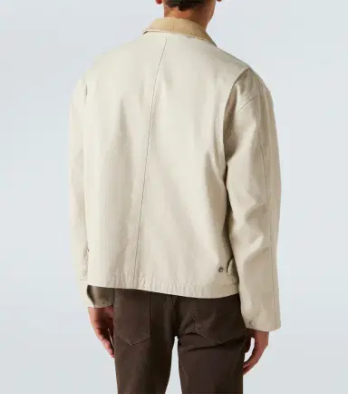 Tom Ford Suede-trimmed cotton canvas jacket | Thumbnail 5 Tom Ford Suede-trimmed cotton canvas jacket | Thumbnail 5