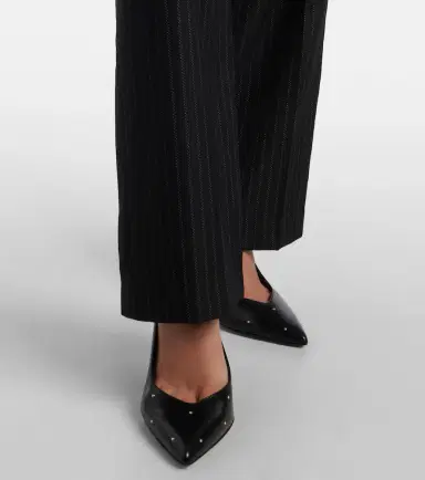 Isabel Marant Noanda pinstriped wool-blend straight pants | Thumbnail 2 Isabel Marant Noanda pinstriped wool-blend straight pants | Thumbnail 2