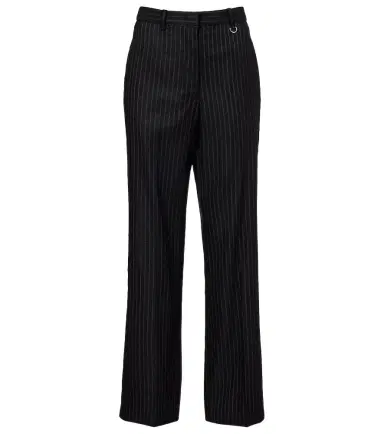 Isabel Marant Noanda pinstriped wool-blend straight pants | Thumbnail 1 Isabel Marant Noanda pinstriped wool-blend straight pants | Thumbnail 1