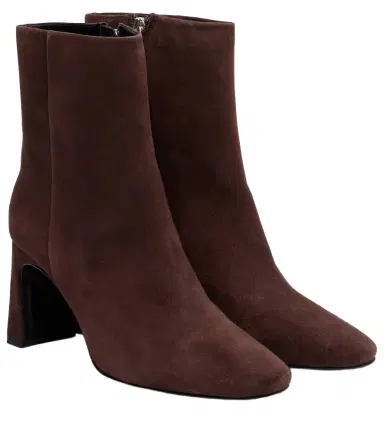 Souliers Martinez Karol 80 suede ankle boots | Thumbnail 1 Souliers Martinez Karol 80 suede ankle boots | Thumbnail 1