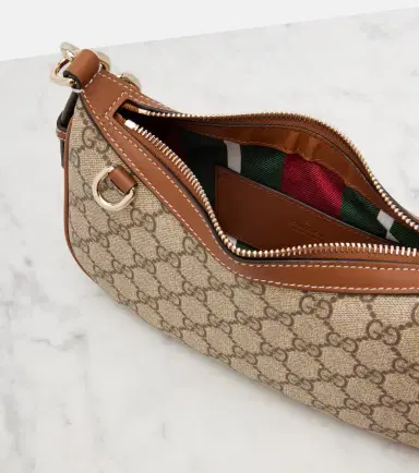 Gucci GG Emblem Small canvas shoulder bag | Thumbnail 3 Gucci GG Emblem Small canvas shoulder bag | Thumbnail 3