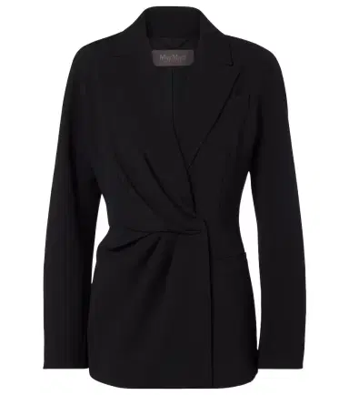 Max Mara Draped cady wrap jacket | Thumbnail 1 Max Mara Draped cady wrap jacket | Thumbnail 1