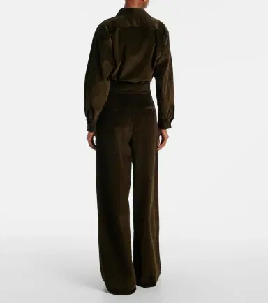 Max Mara Fertile cotton corduroy bodysuit | Thumbnail 2 Max Mara Fertile cotton corduroy bodysuit | Thumbnail 2