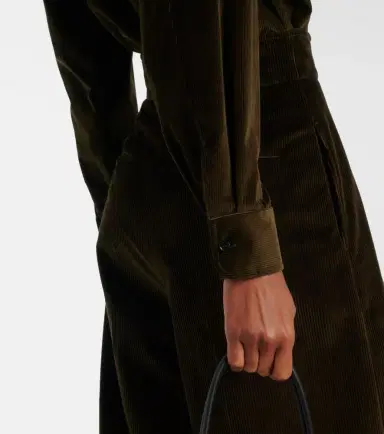 Max Mara Fertile cotton corduroy bodysuit | Thumbnail 3 Max Mara Fertile cotton corduroy bodysuit | Thumbnail 3