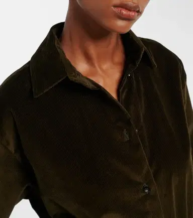 Max Mara Fertile cotton corduroy bodysuit | Thumbnail 5 Max Mara Fertile cotton corduroy bodysuit | Thumbnail 5
