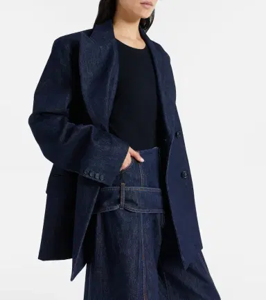 Sportmax Ancella double-breasted denim blazer | Thumbnail 6 Sportmax Ancella double-breasted denim blazer | Thumbnail 6