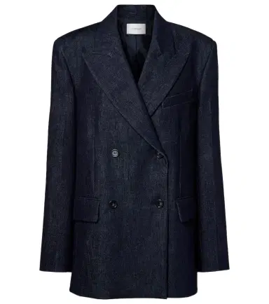 Sportmax Ancella double-breasted denim blazer | Thumbnail 1 Sportmax Ancella double-breasted denim blazer | Thumbnail 1