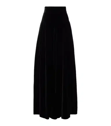 Max Mara Cotton velvet maxi skirt | Thumbnail 1 Max Mara Cotton velvet maxi skirt | Thumbnail 1