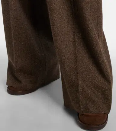 Max Mara Virgin wool straight pants | Thumbnail 5 Max Mara Virgin wool straight pants | Thumbnail 5