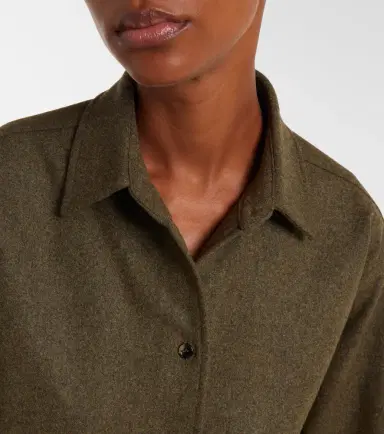 Max Mara Benares wool shirt | Thumbnail 4 Max Mara Benares wool shirt | Thumbnail 4