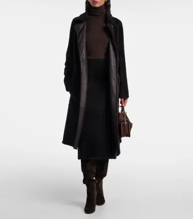 Yves Salomon Shearling maxi skirt | Thumbnail 2 Yves Salomon Shearling maxi skirt | Thumbnail 2