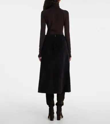 Yves Salomon Shearling maxi skirt | Thumbnail 5 Yves Salomon Shearling maxi skirt | Thumbnail 5