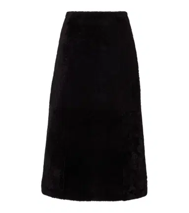 Yves Salomon Shearling maxi skirt | Thumbnail 1 Yves Salomon Shearling maxi skirt | Thumbnail 1